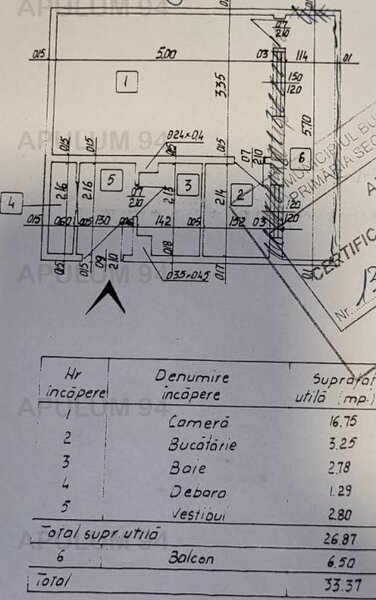 Spatiu comercial 34mp parter bloc Piata Salajan